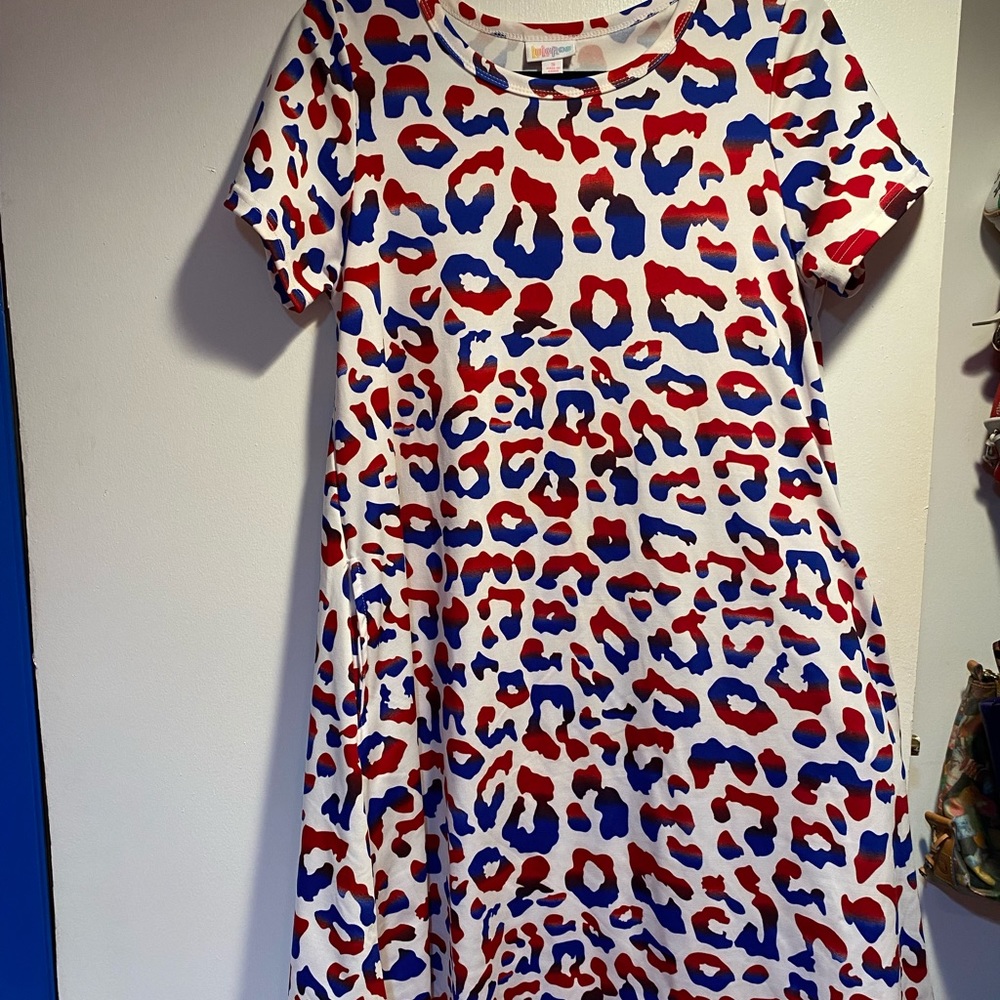 Lularoe Red, White & Blue Leopard Jessie!!!